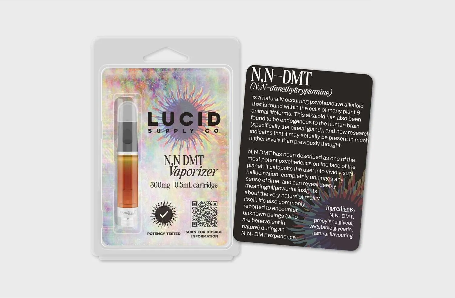 Lucid DMT Vaporizer (N, N- Di-Methyl-Tryptamine) Lucid DMT Vaporizer (N, N- Di-Methyl-Tryptamine)